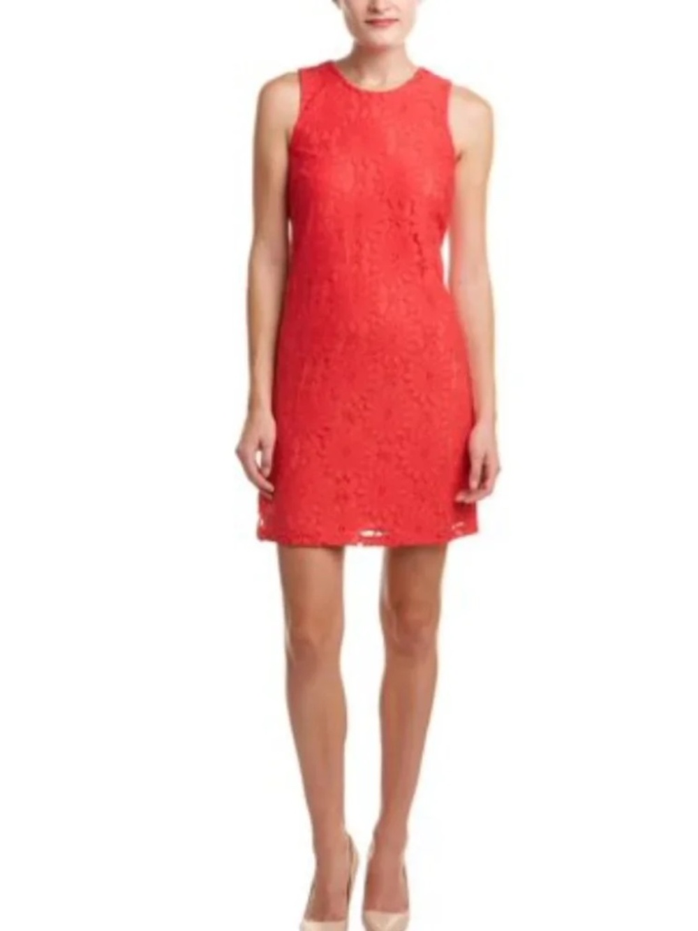 NWT CeCe Arlington Floral Lace Shift Dress 12